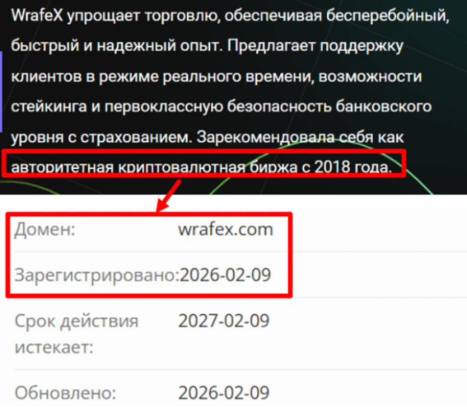 Мошенническая биржа WrafeX (wrafex.com) Отзывы и возврат денег!