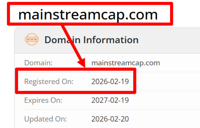 Мошеннический брокер Mainstream Cap (mainstreamcap.com) Отзывы и возврат денег!